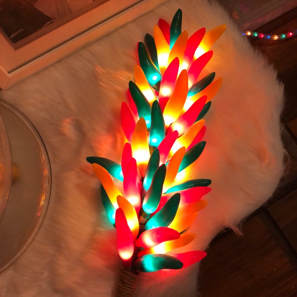 #1 Multi-colored Chili 🌶 Pepper Lights. #1